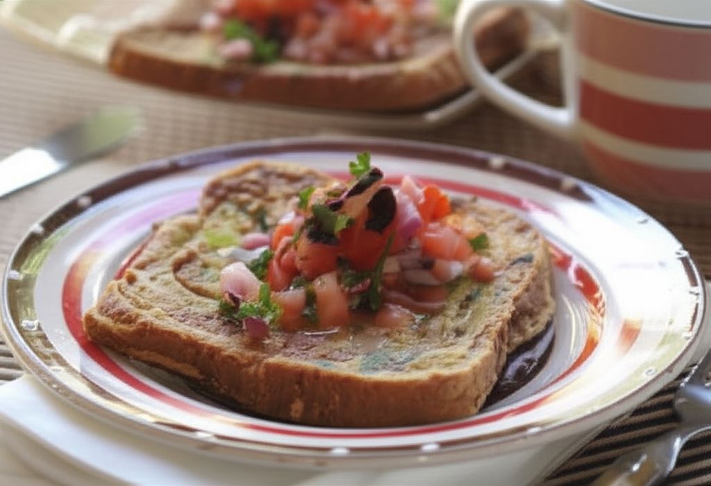 Tosty z pomidorową salsą