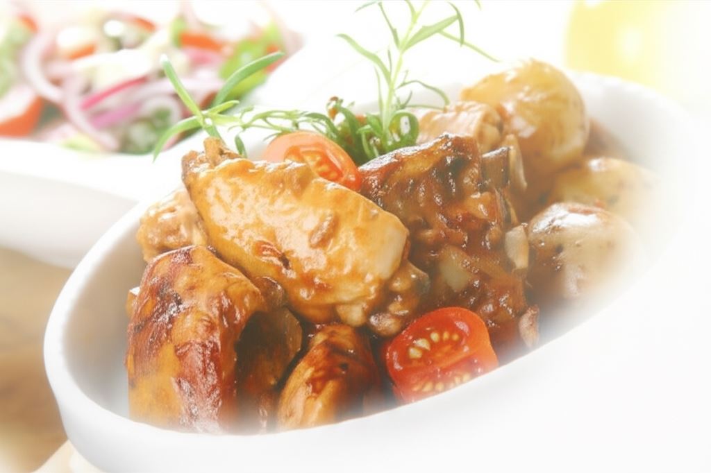 Letnia uczta w ogrodzie