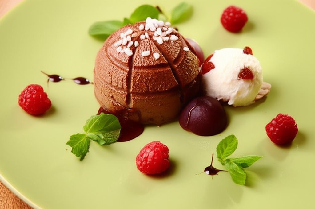 Lody czekoladowe 'Żółw'