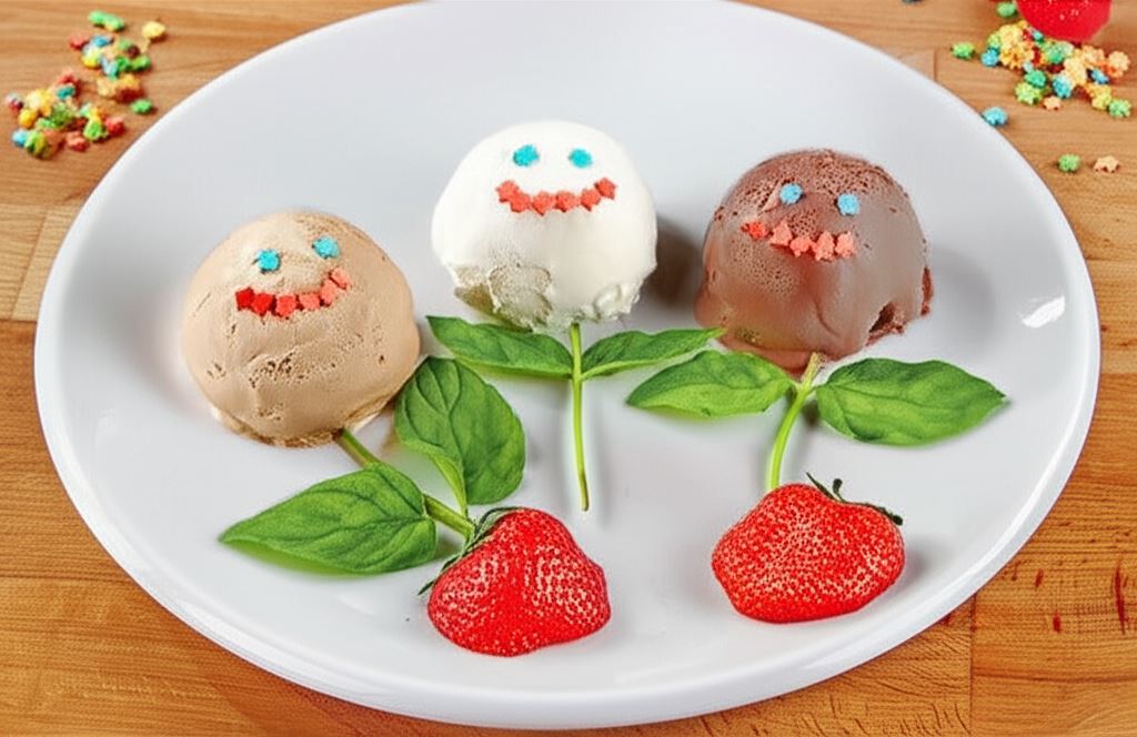 Lody dla dzieci 'Magiczny ogród'