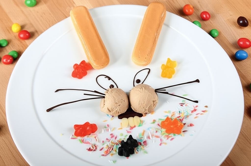 Lody dla dzieci 'Zając'