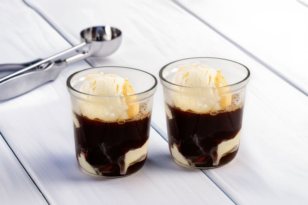 Lody waniliowe z espresso