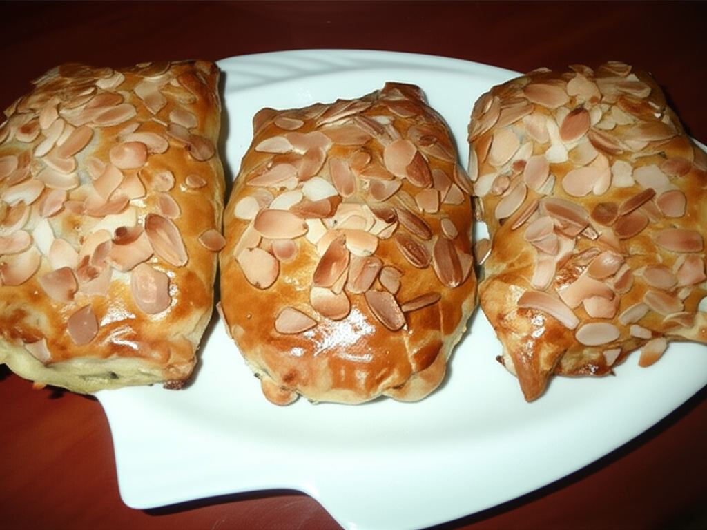 Łosoś ze szpinakiem w cieście