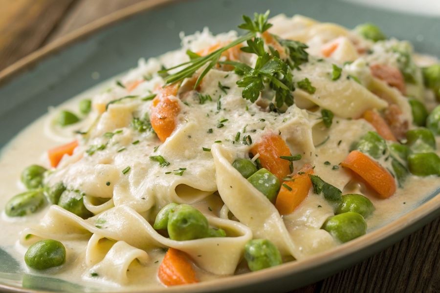 Makaron po wegetariańsku