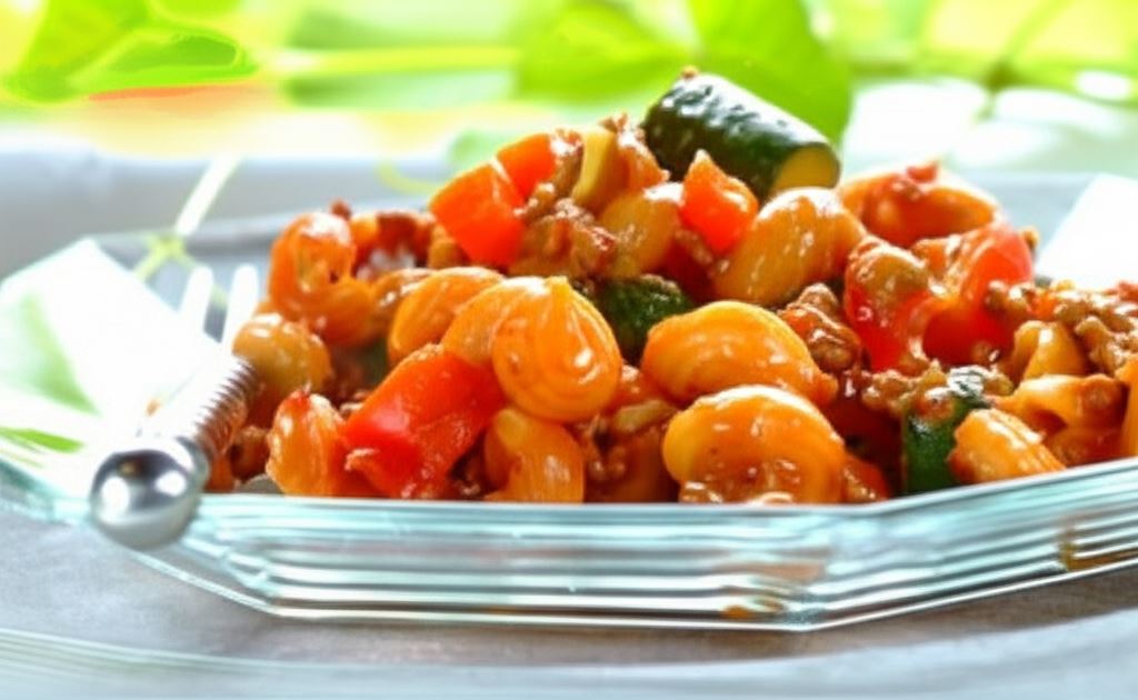 Makaron w stylu śródziemnomorskim