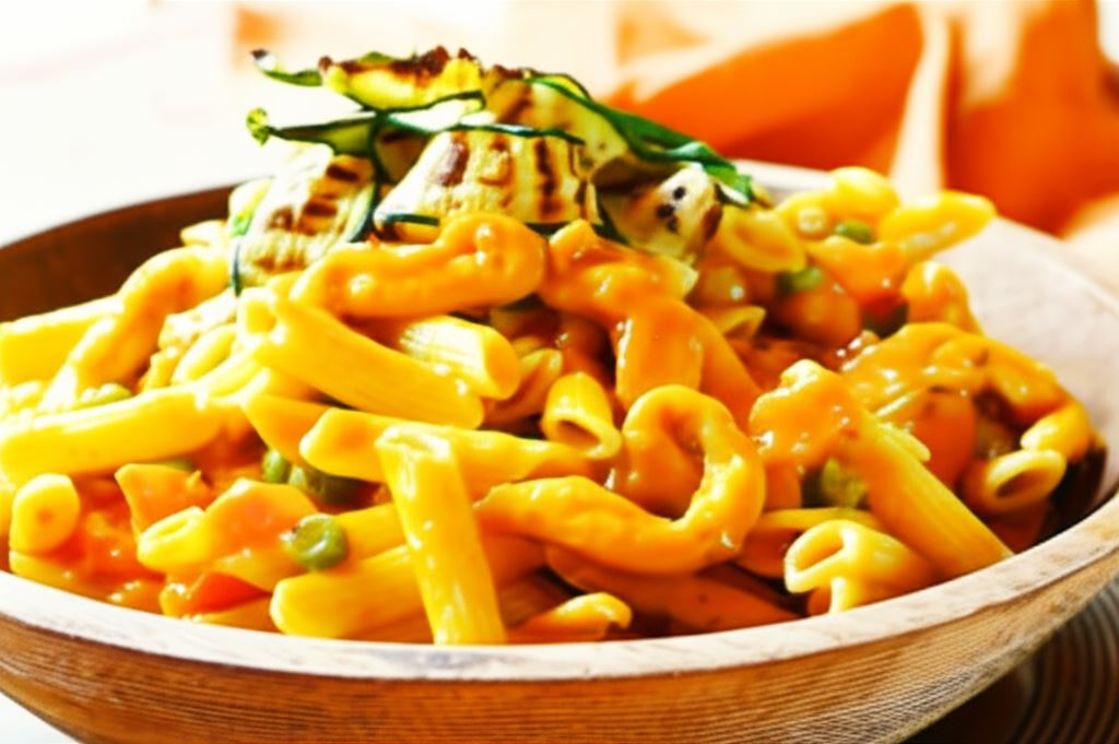 Makaron z kurczakiem i curry