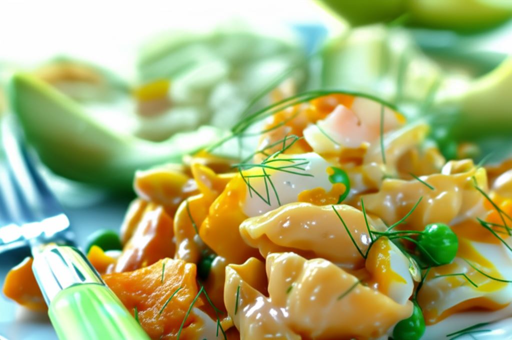 Makaron z łososiem i mascarpone