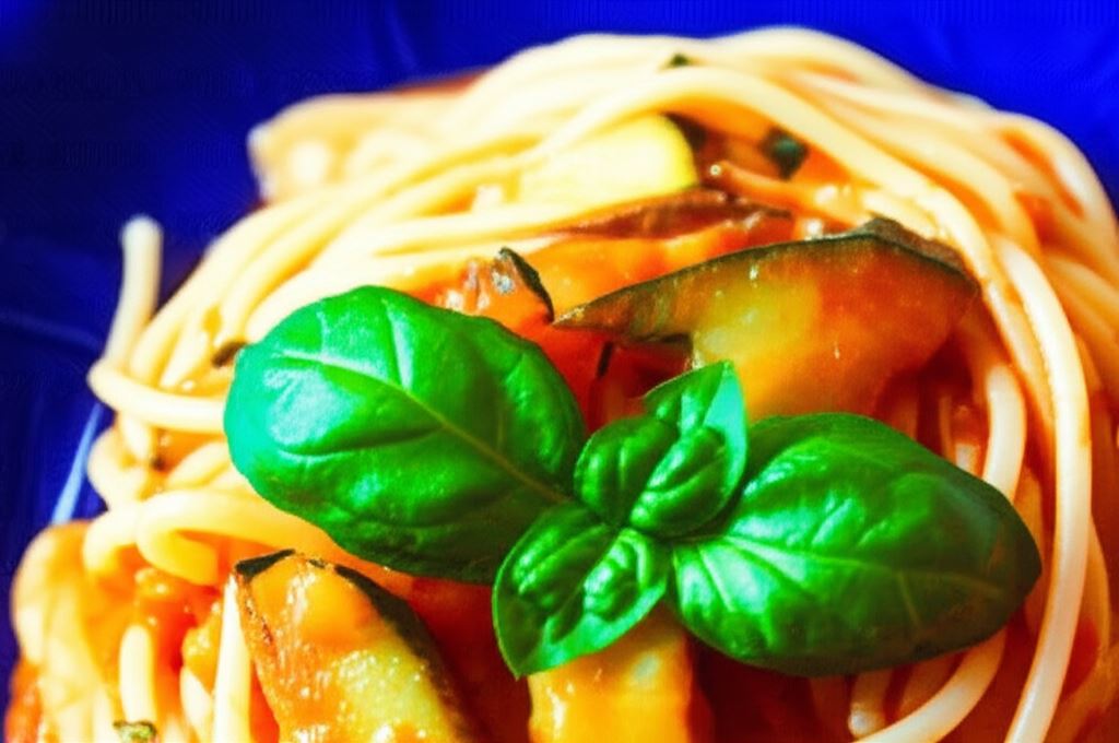 Makaron z pomidorami i mascarpone