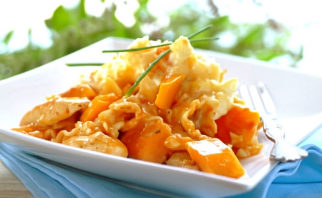 Makaron z serem feta