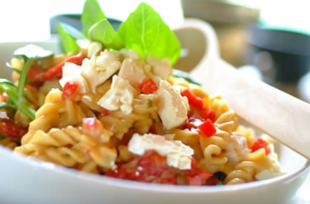 Makaron z suszonymi pomidorami