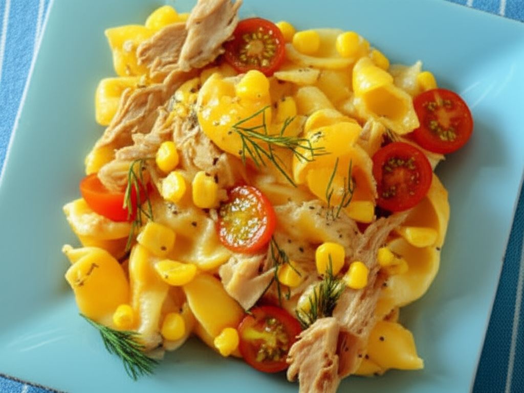 Makaron z tuńczykiem