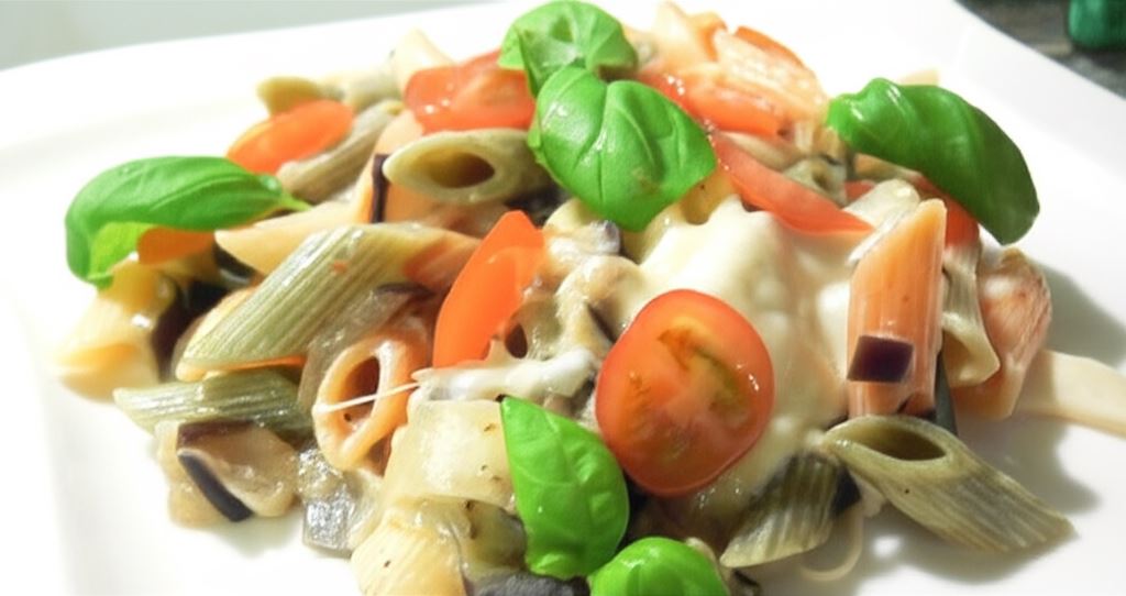 Makaron zapiekany z gruszką miłości