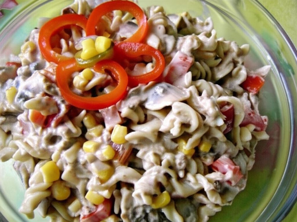 Makaronowa sałatka z tunczykiem