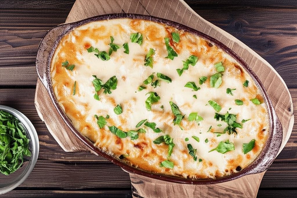 Makaronowa zapiekanka z mięsem a la lasagne