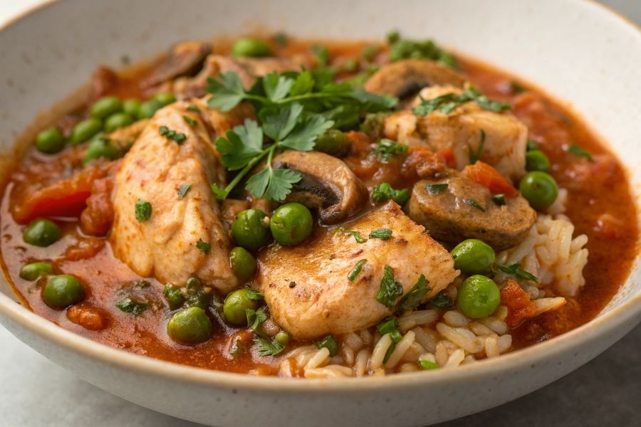 Meksykańska potrawka z kurczaka