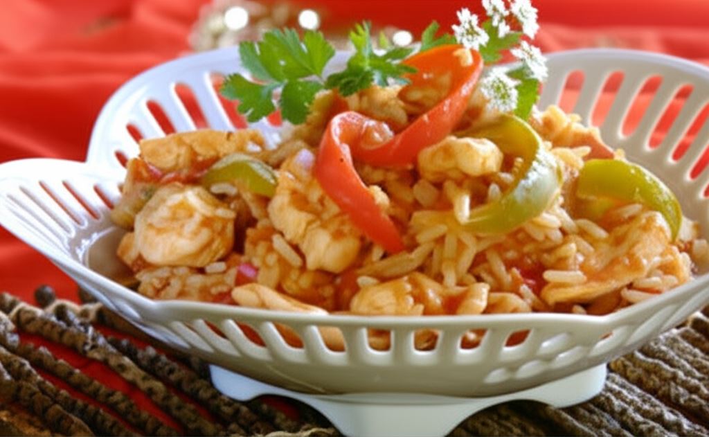 Meksykański czerwony ryż