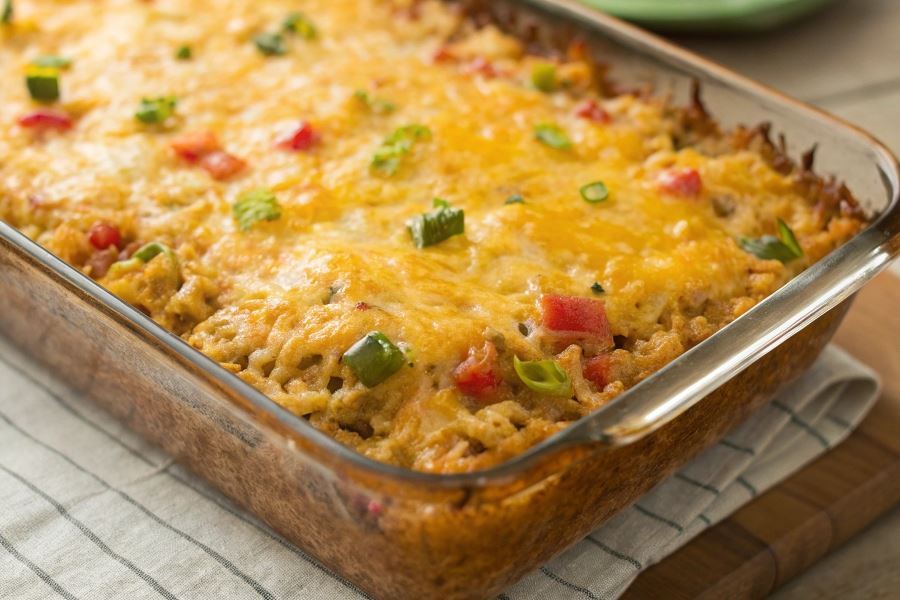 Meksykański przysmak ryżowy