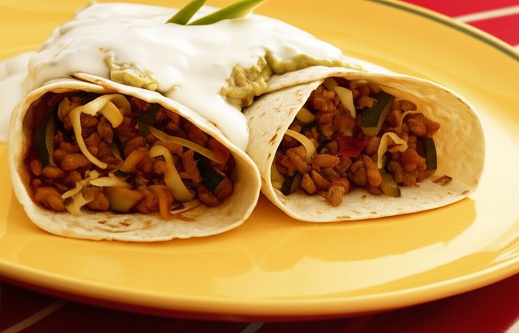 Meksykańskie placki burritos