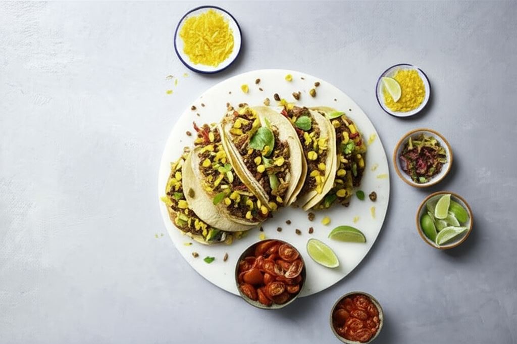 Meksykańskie taco w wersji wegańskiej