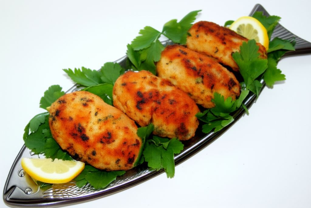 Mielone z filetów łososia z boczkiem