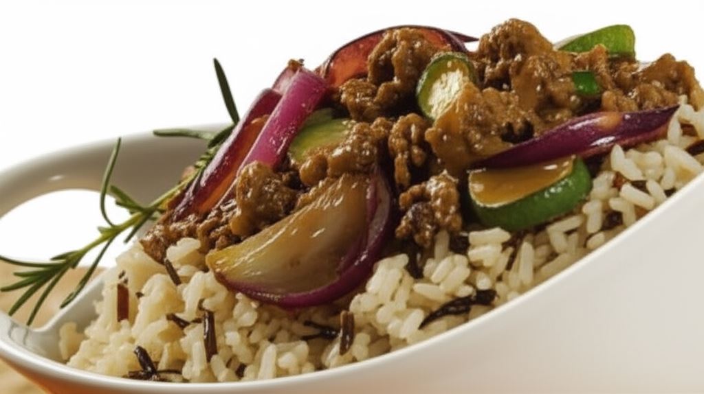 Mięso mielone z cukinią i rozmarynem