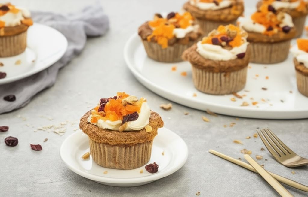 Muffinki marchewkowe