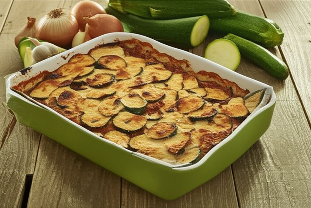 Musaka z cukinią