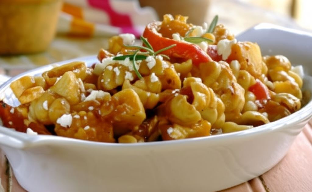 Muszelki z pomidorowym sosem Napoli i fetą