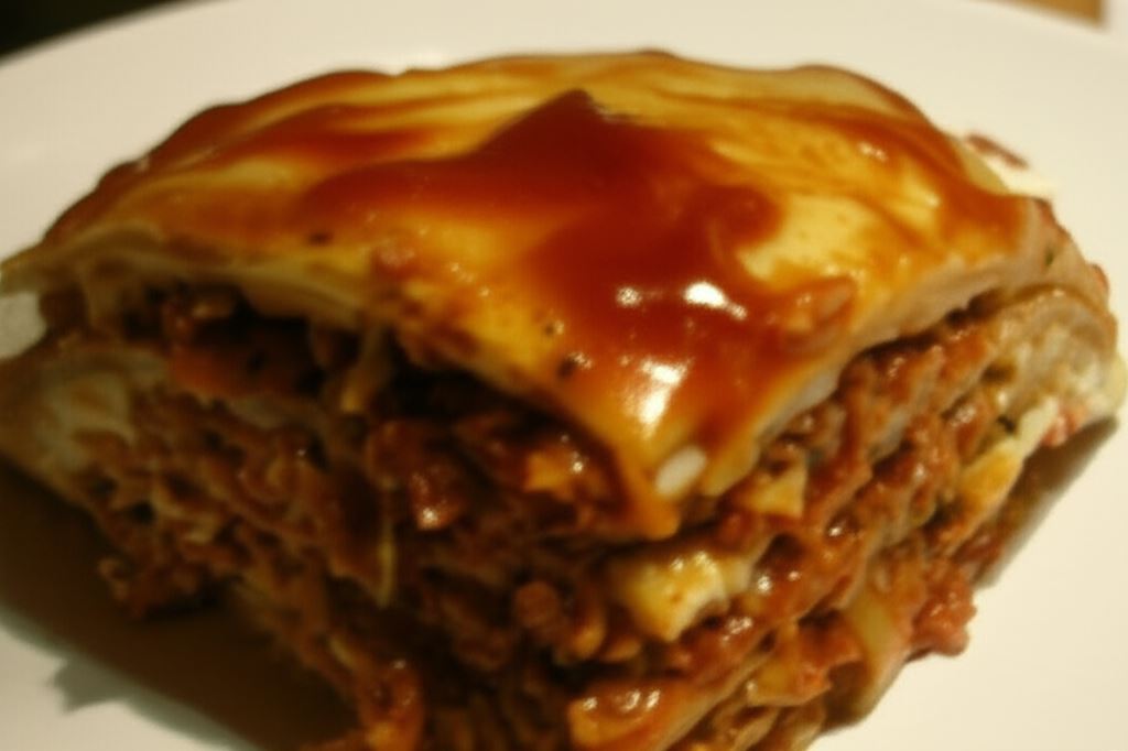 Naleśniki a'la Lasagne z sosem mięsno-pomidorowym
