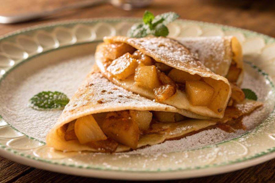 Naleśniki z jabłkami