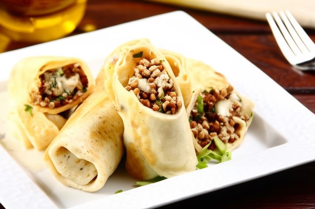 Naleśniki z kaszą gryczaną