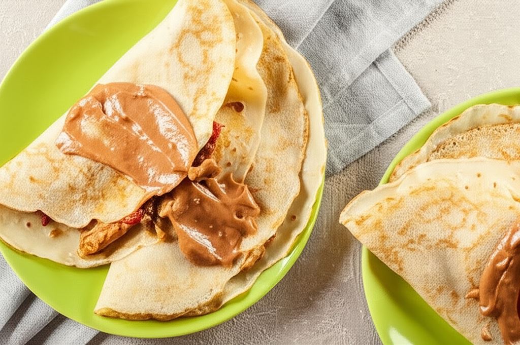 Naleśniki z kurczakiem a la gyros