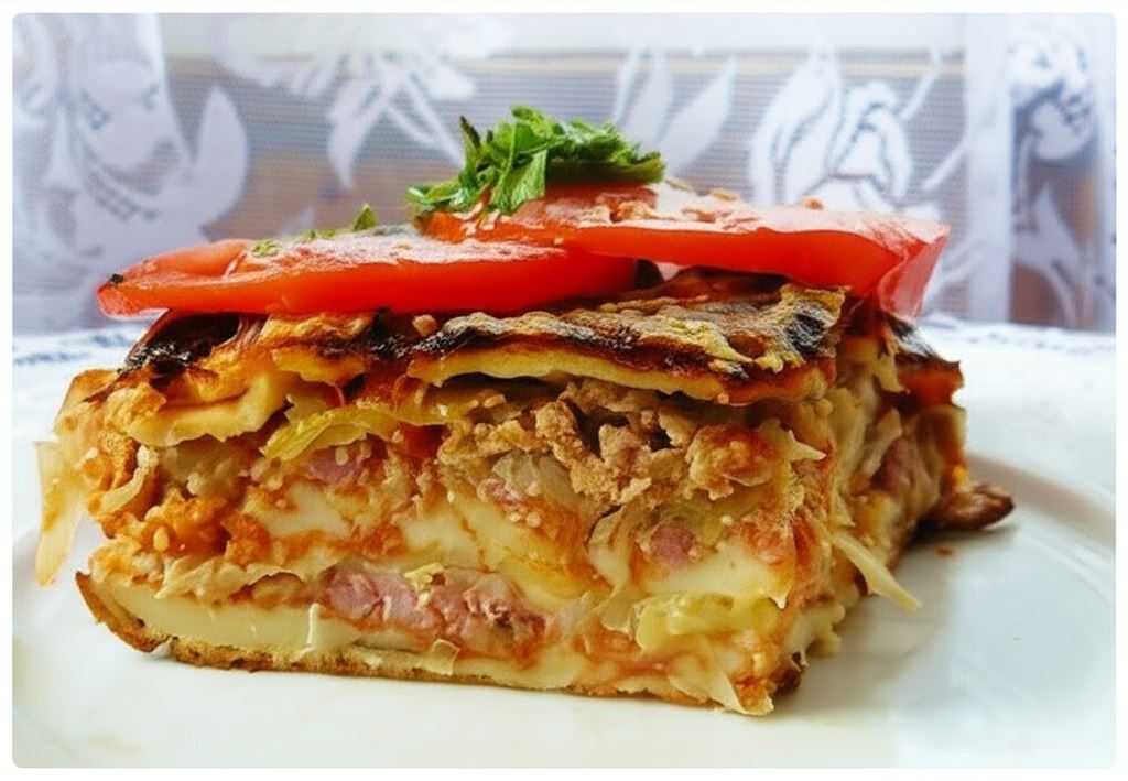 Naleśnikowy piętrowiec