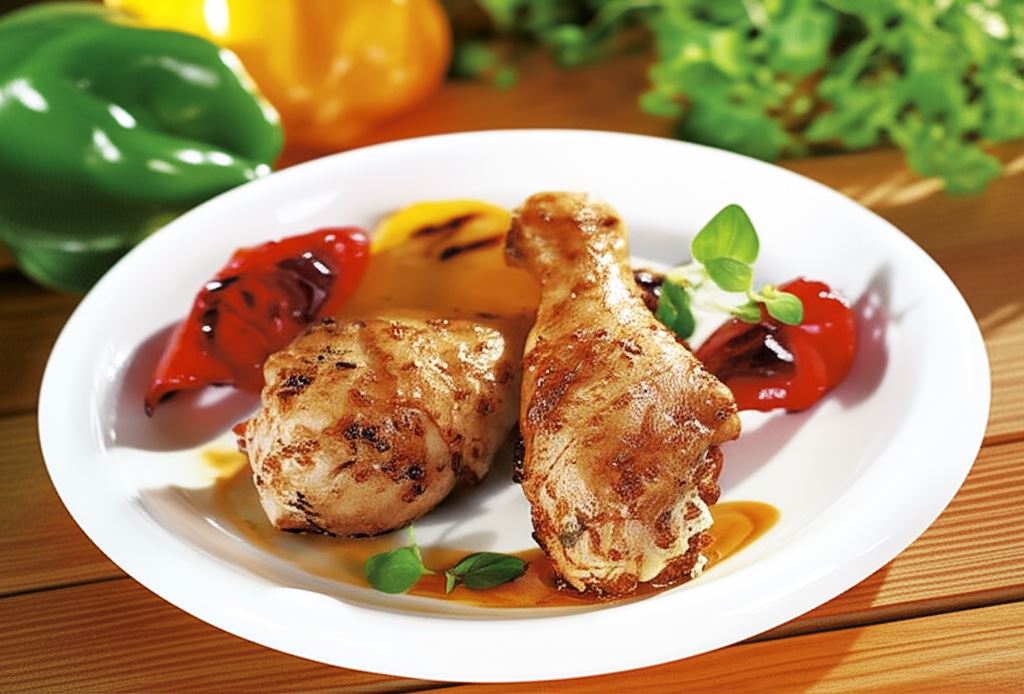 Nóżki kurczaka z paprykowej marynaty