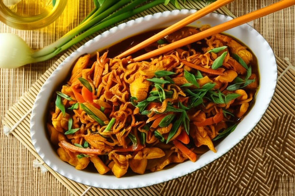 Nudle z patelni po chińsku