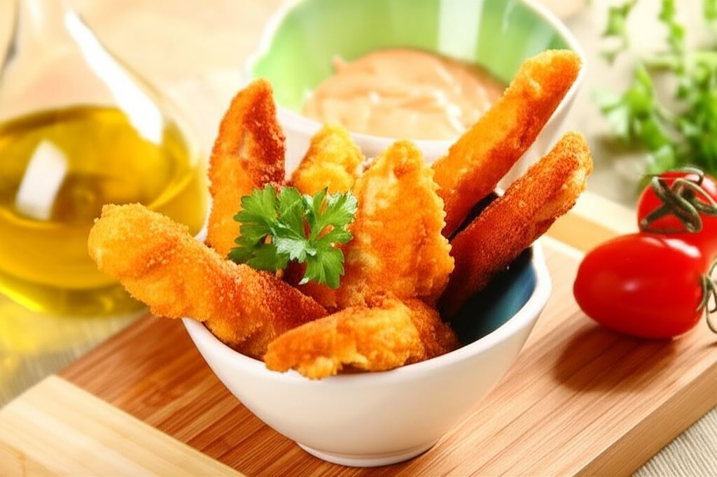 Nuggetsy z kurczaka w serze