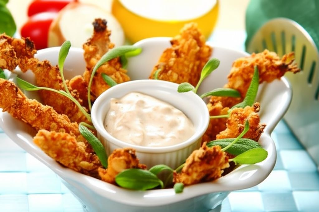 Nuggetsy z kurczaka ze słodką nutką