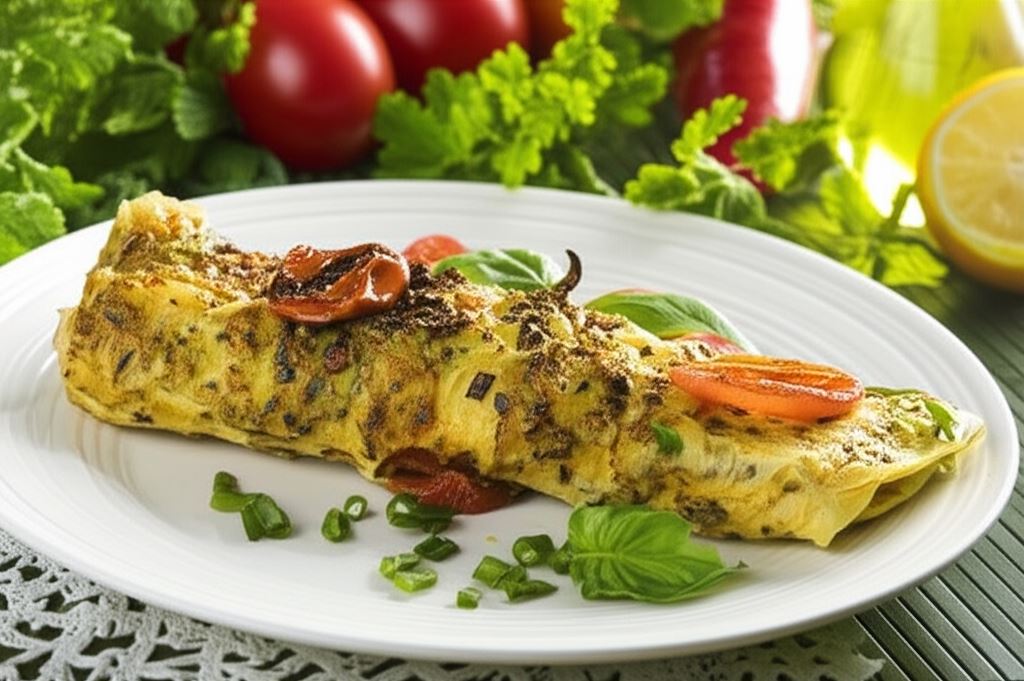 Omlet wegetariański