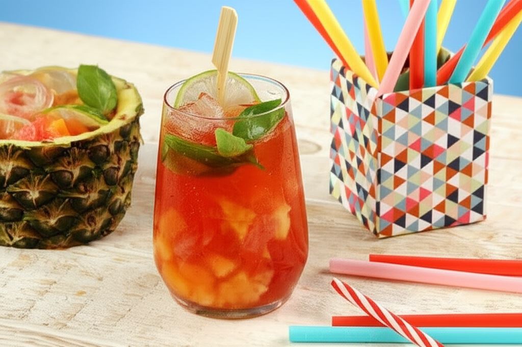 Orzeźwiająca herbata prosto z tropików