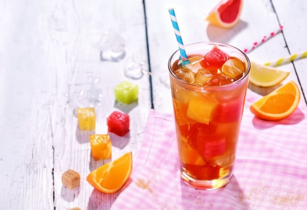 Orzeźwiająca herbata z cytrusami