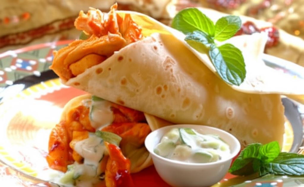 Ostra przekąska z kurczakiem