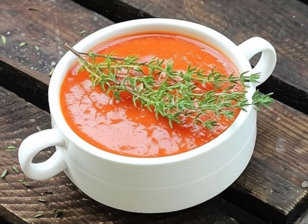 Ostra zupa pomidorowo paprykowa