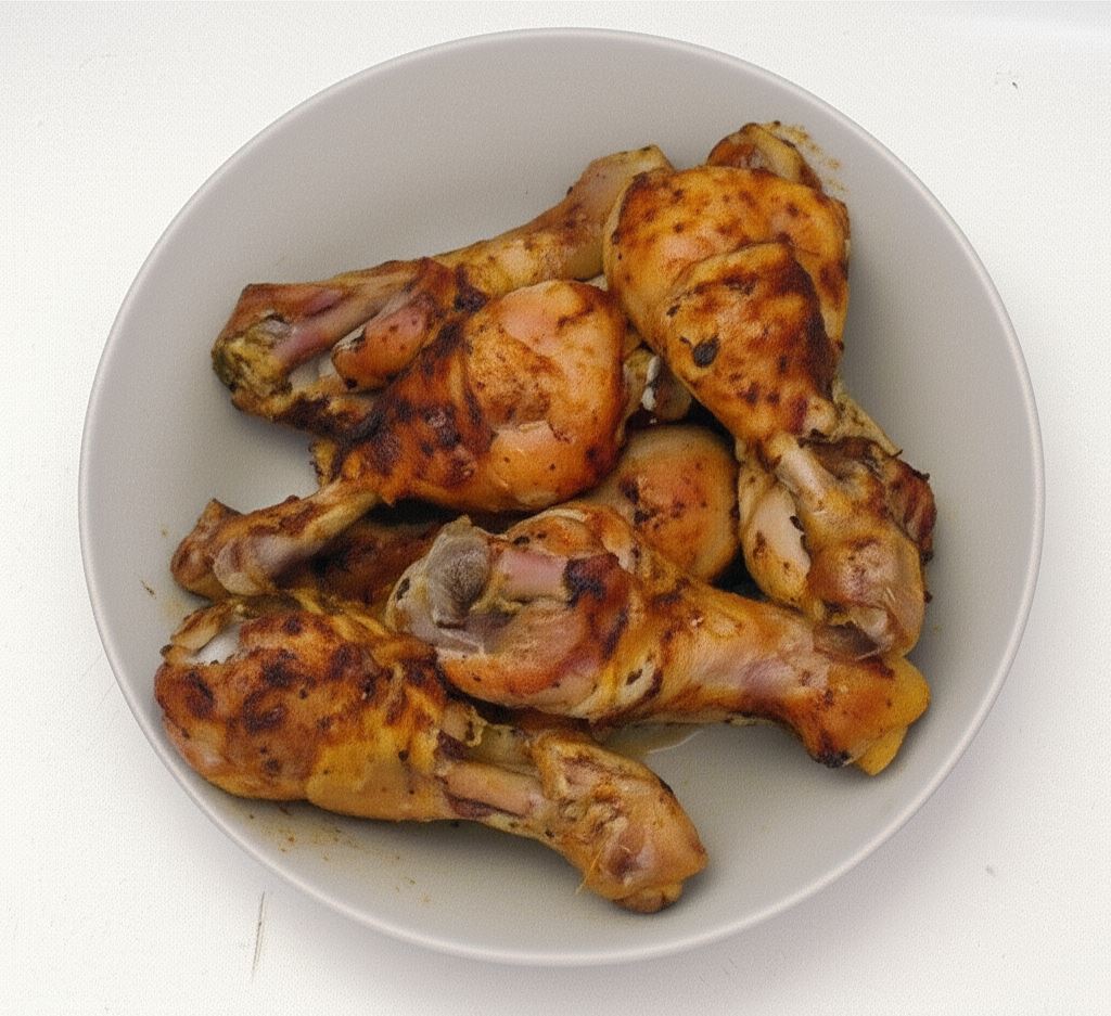 Ostre pałki z kurczaka