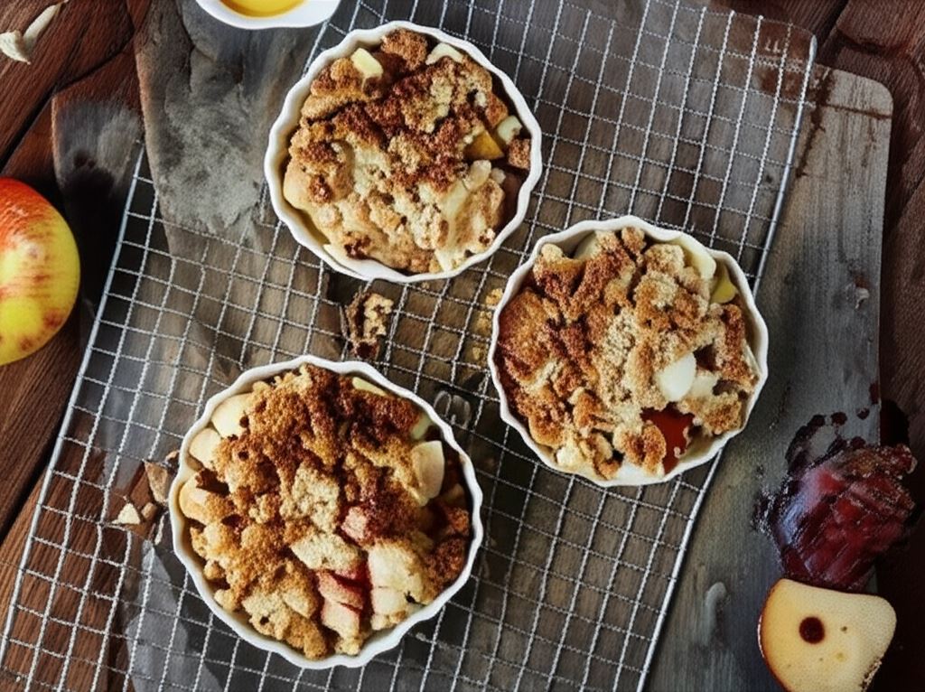 Owoce pod pierzynką