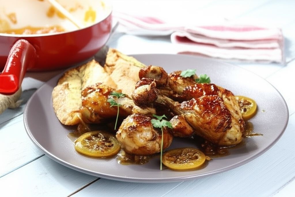 Pałki kurczaka w marynacie cytrynowej