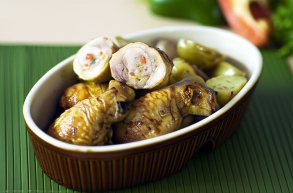 Pałki z kurczaka faszerowane mięsem mielonym i papryką