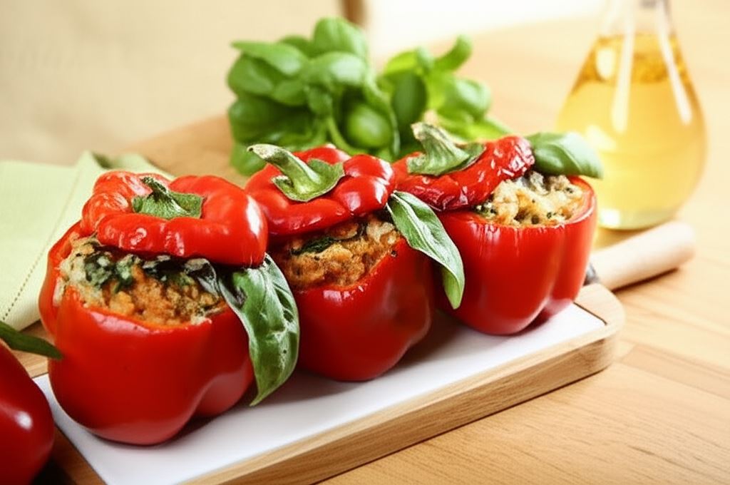 Papryka faszerowana mięsem