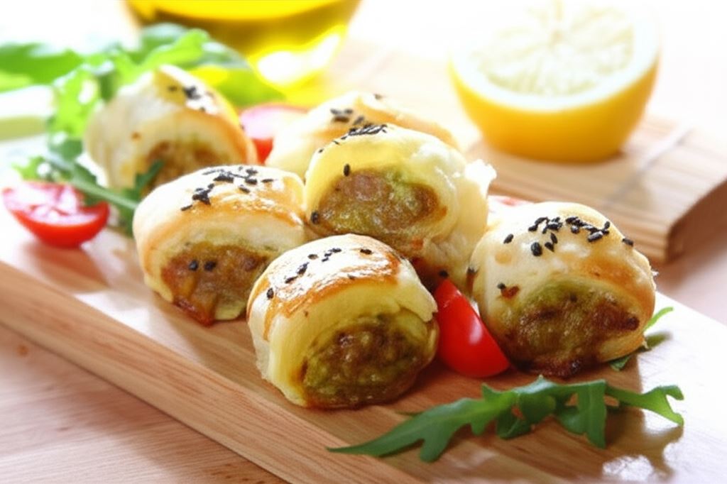 Paszteciki z mięsem indyka