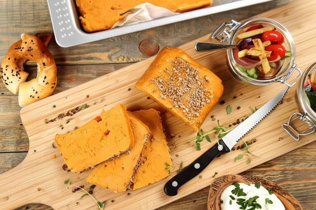 Pasztet z ciecierzycy z pastą Tahini