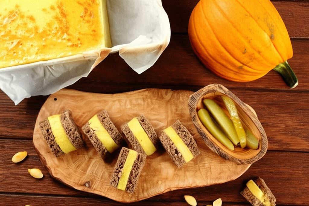 Pasztet z dyni z białą fasolą